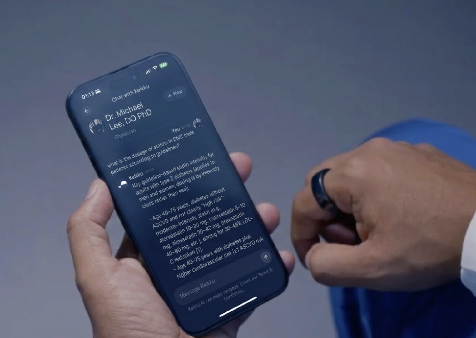 Reference with Keikku device